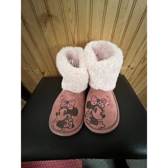 Disney - Minnie Mouse Boot Slippers - Medium Size 7/8 - Picture 3 of 15
